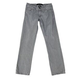 WT02 New York‎ Grey Skinny Jeans Sz 30 x 28